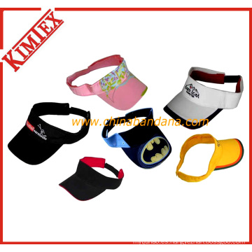 Unisex Aduana Moda Promoción Sun Visor de algodón